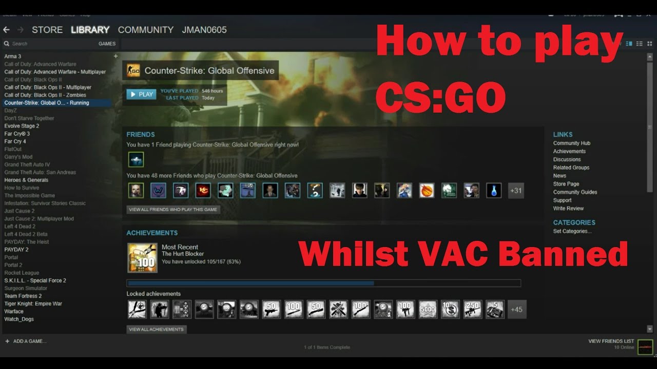 how to get vac banned