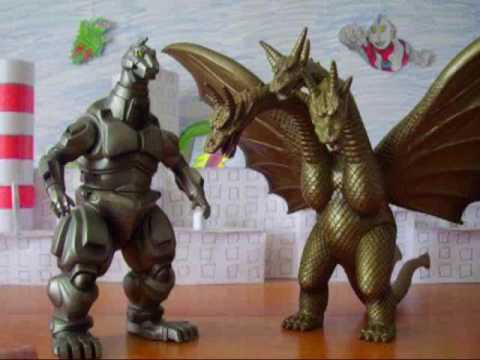 godzilla vs king ghidorah toys